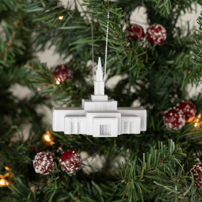 Oslo Norway Temple Christmas Ornament