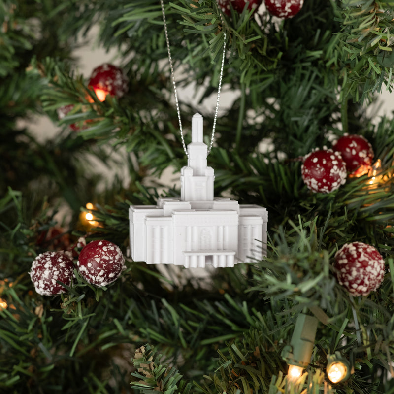 Panama City Panama Temple Christmas Ornament