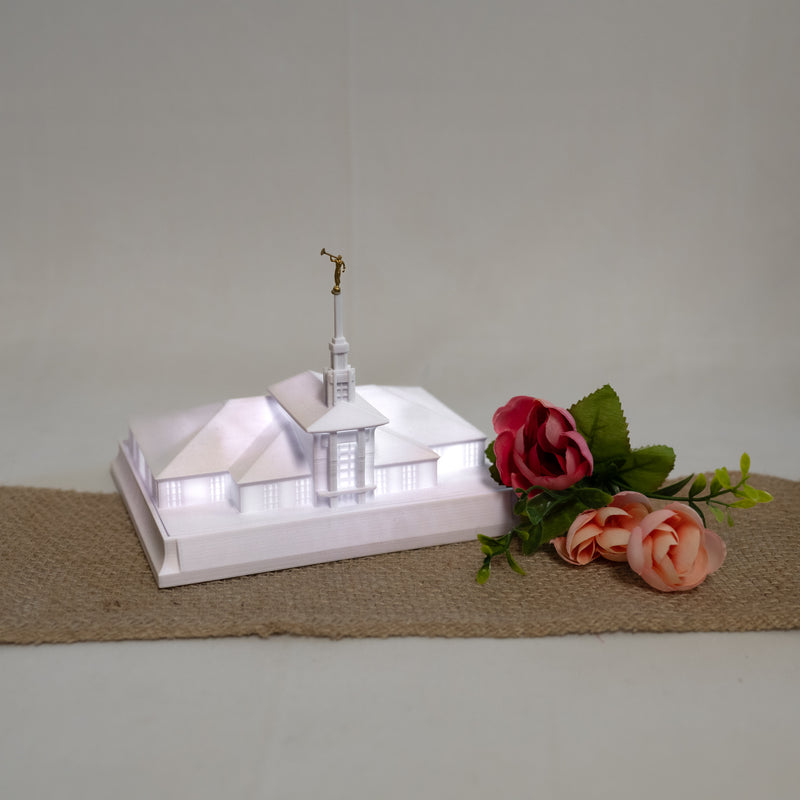 Papeete Tahiti Temple Music Light