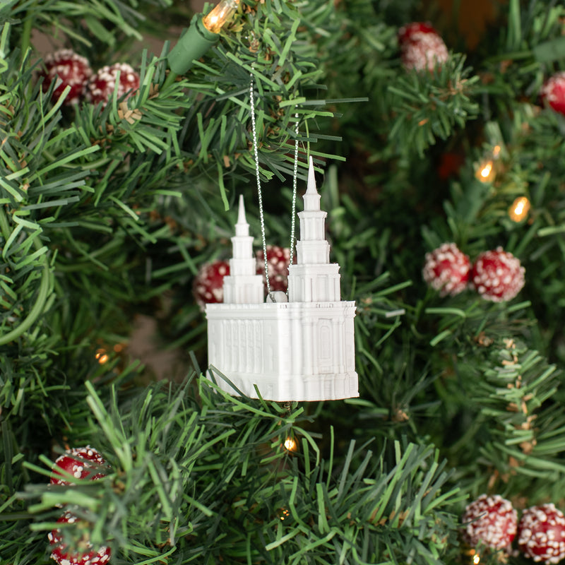 Philadelphia Pennsylvania Temple Christmas Ornament