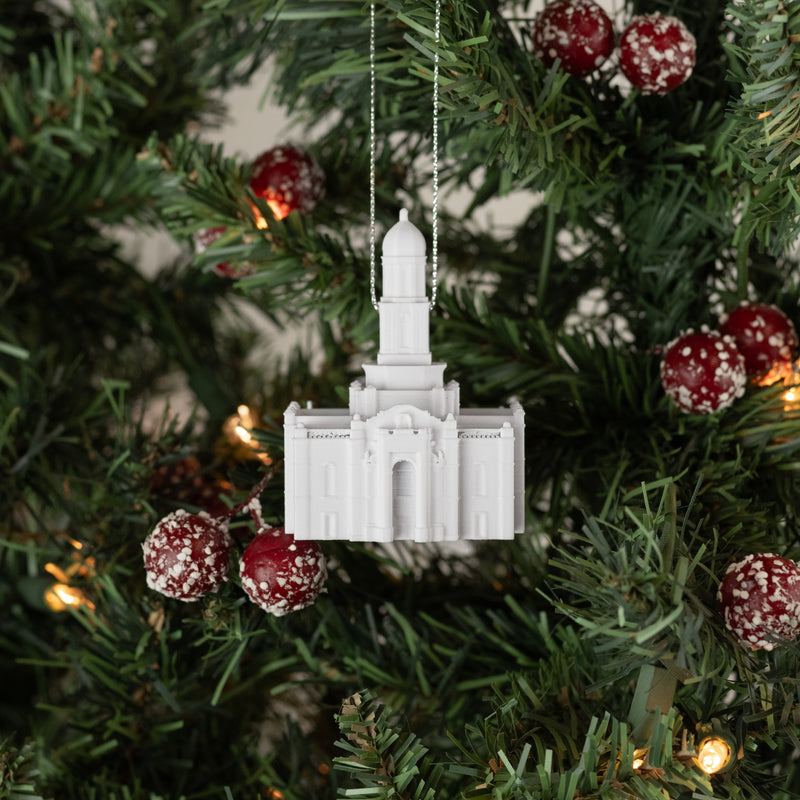 Querétaro Mexico Temple Christmas Ornament