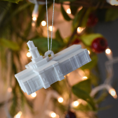 Oklahoma City Oklahoma Temple Christmas Ornament