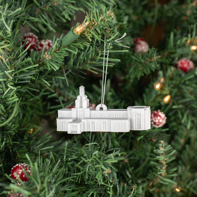 San Antonio Texas Temple Christmas Ornament