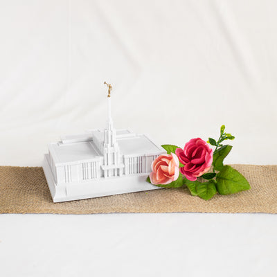 Santiago Chile Temple Replica Statue - Tiny 3D Temples