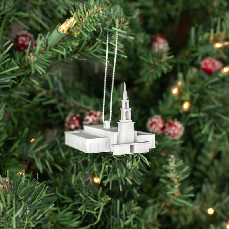 São Paulo Brazil Temple Christmas Ornament