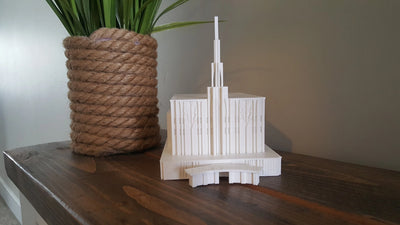 Seattle Washington Tiny Temple Replica Statue