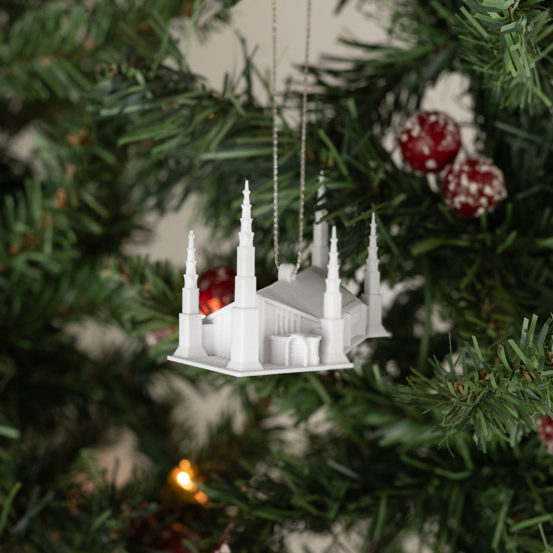 Seoul Korea Temple Christmas Ornament