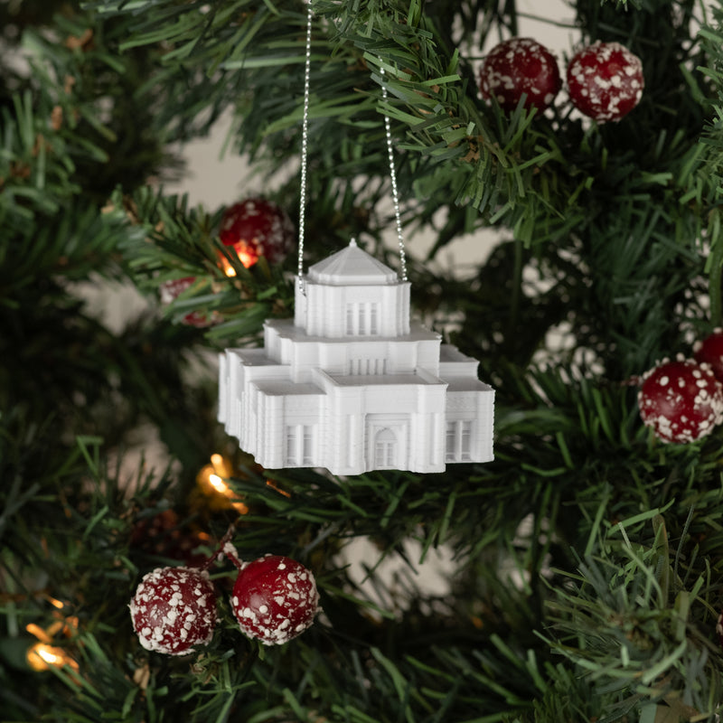 Singapore Temple Christmas Ornament