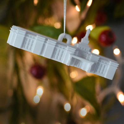 Nashville Tennessee Temple Christmas Ornament