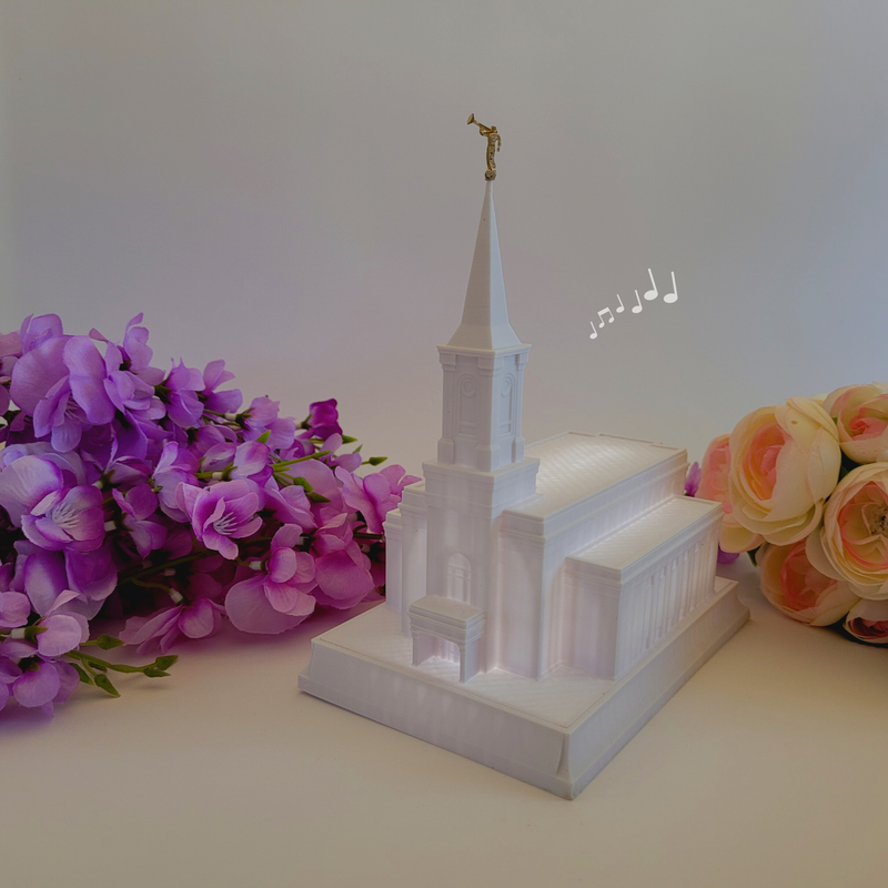 Star Valley Wyoming Temple Music Light