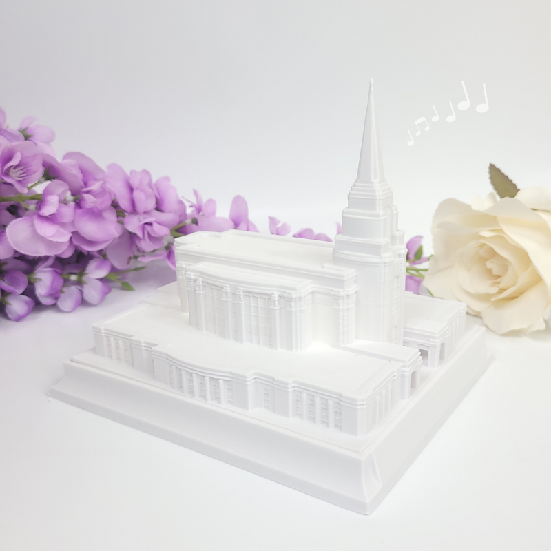 Syracuse Utah Temple Music Light