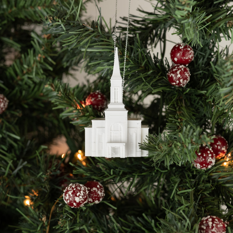Tacoma Washington Temple Christmas Ornament