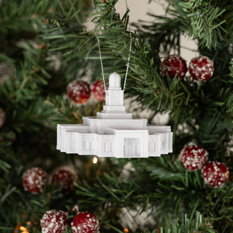 Tallahassee Florida Temple Christmas Ornament