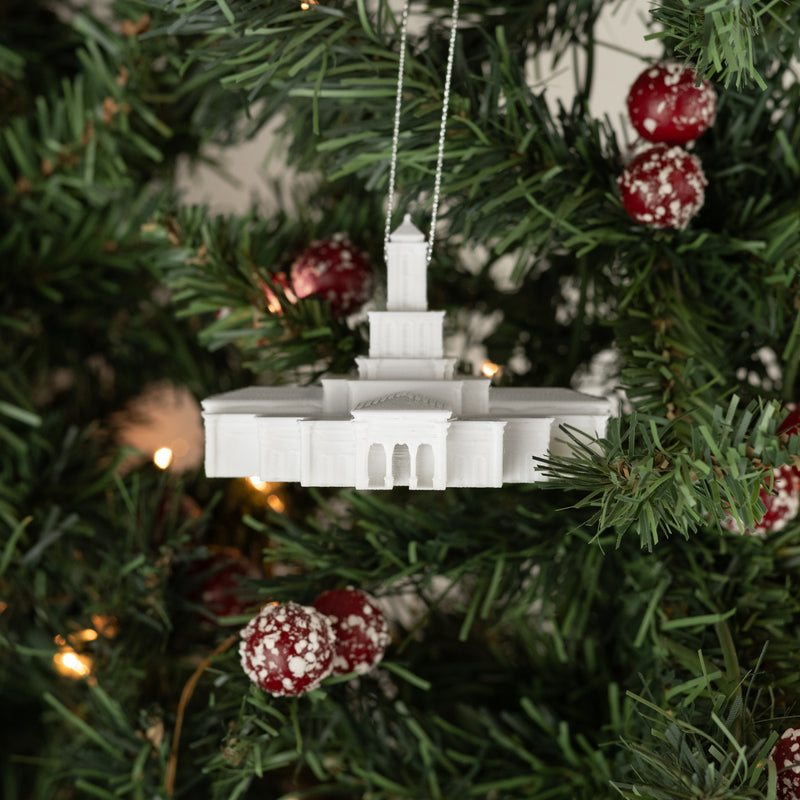 Tampa Florida Temple Christmas Ornament
