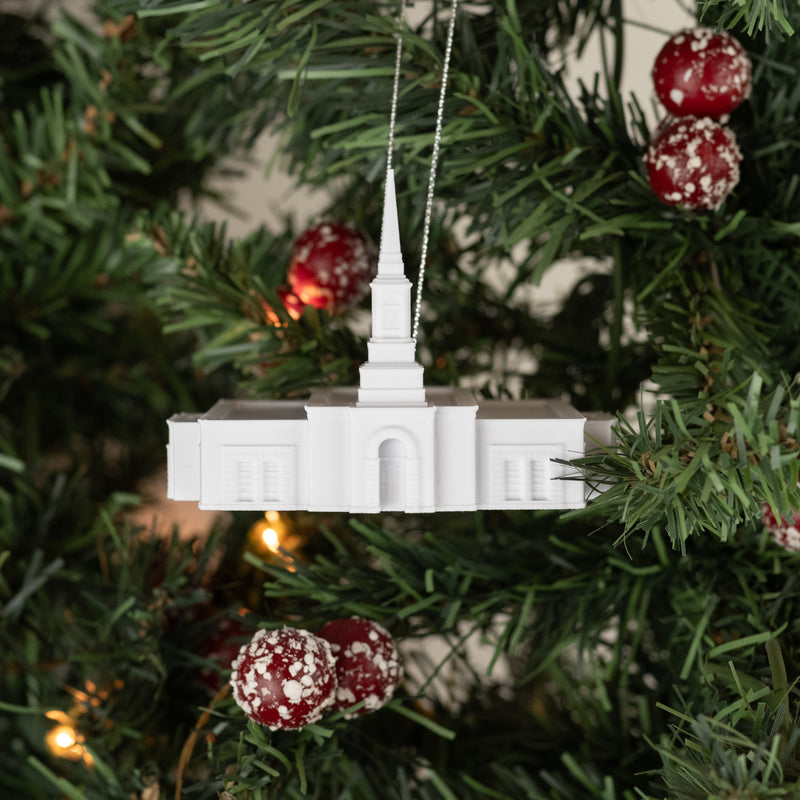 Tarawa Kiribati Temple Christmas Ornament