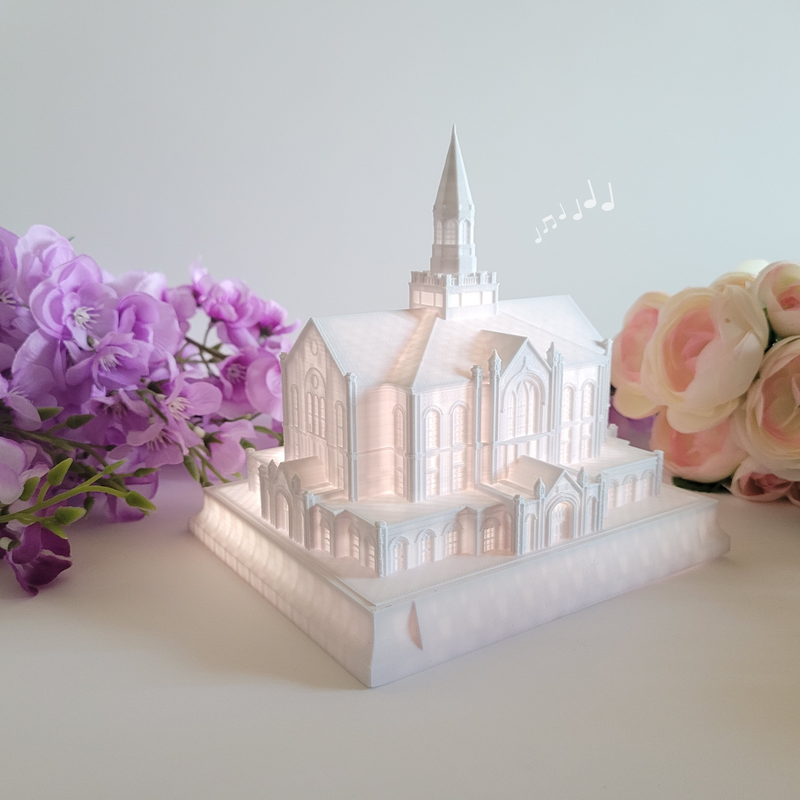 Taylorsville Utah Temple Music Light