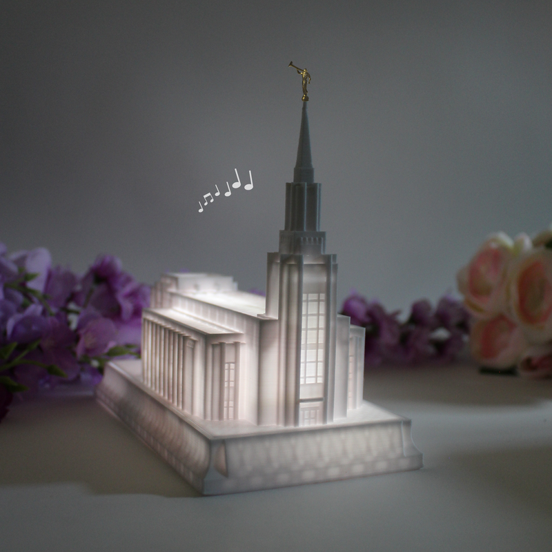 Twin Falls Idaho Temple Music Light