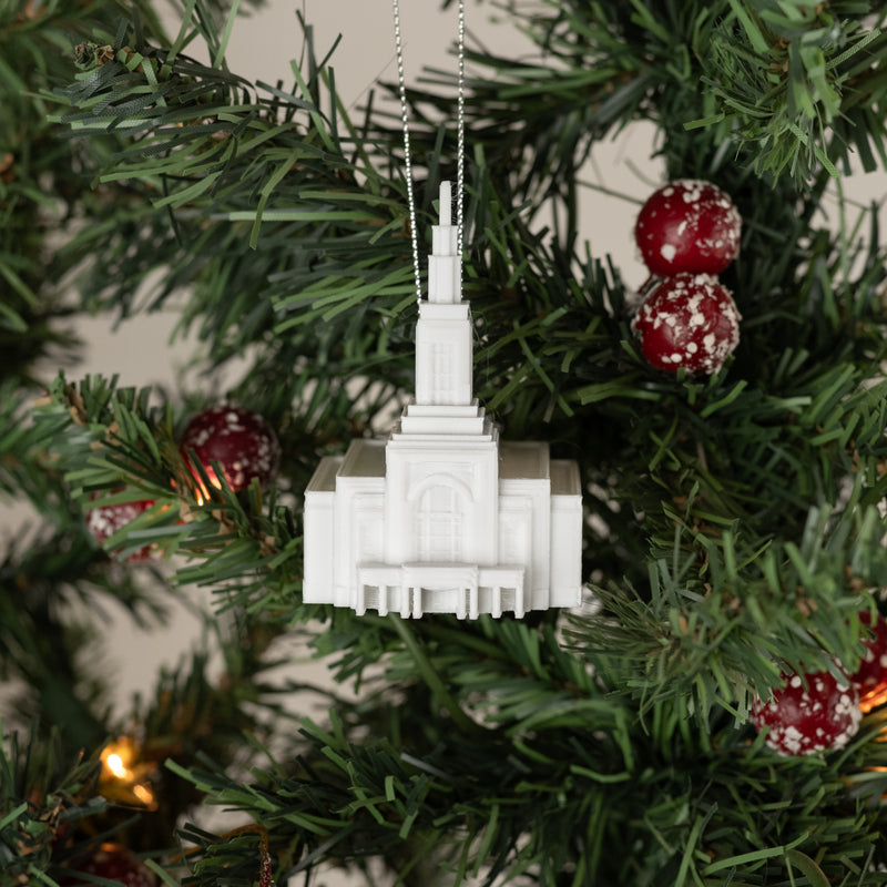 Vancouver Washington Temple Christmas Ornament