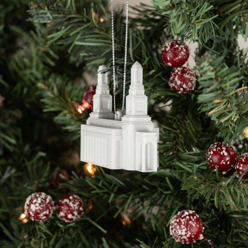 Wellington New Zealand Temple Christmas Ornament