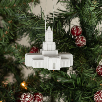 Wichita Kansas Temple Christmas Ornament