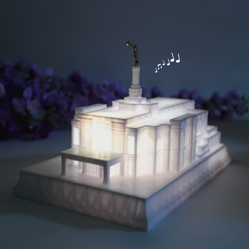 Snowflake Arizona Temple Music Light