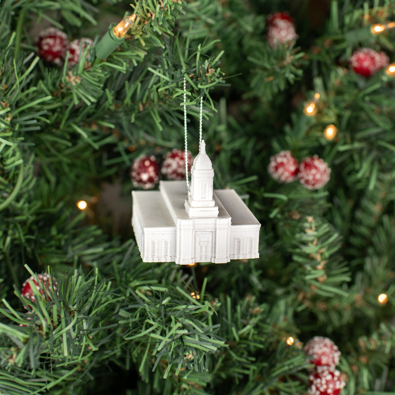 Yigo Guam Temple Christmas Ornament