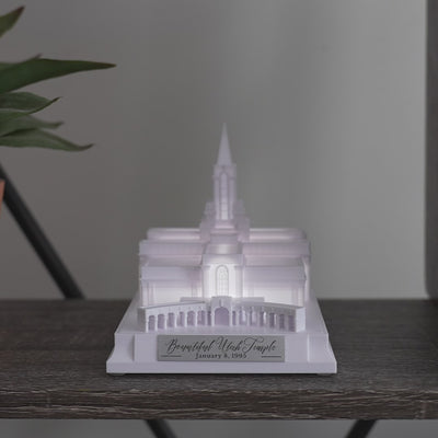 Bountiful Utah Temple Music Light