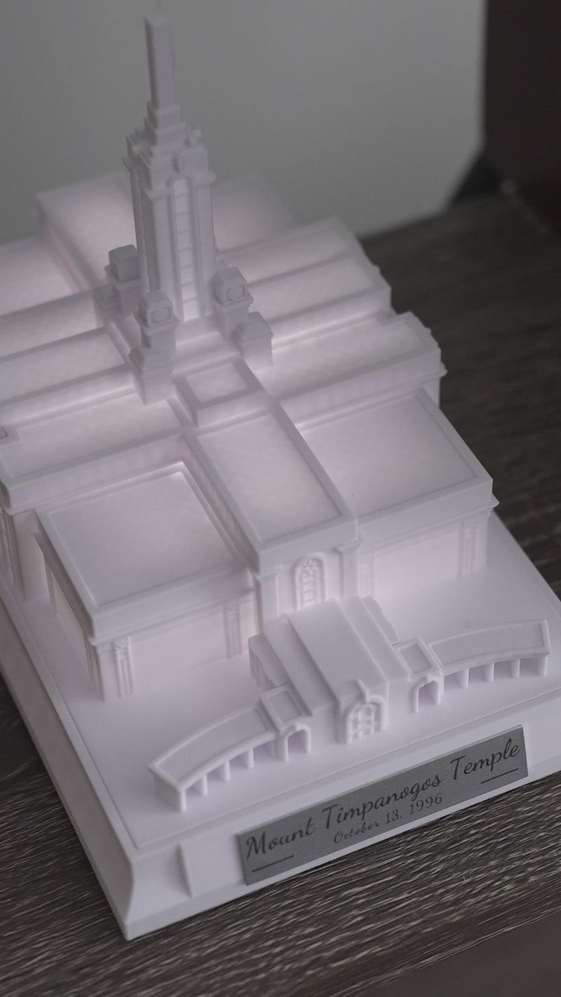 Mount Timpanogos Utah Temple Music Light