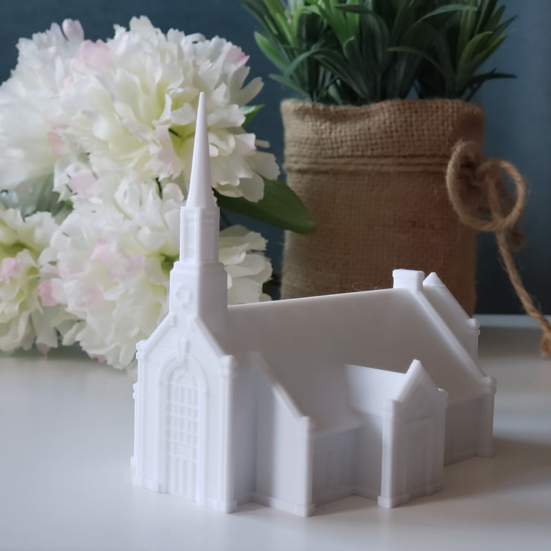 Winnipeg Manitoba Temple Replica Statue