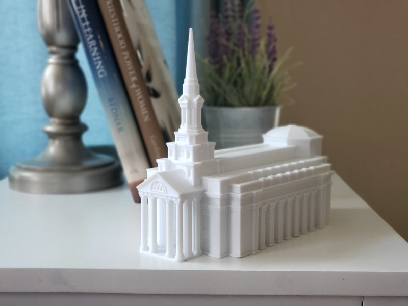 Richmond Virginia Temple Replica Statue