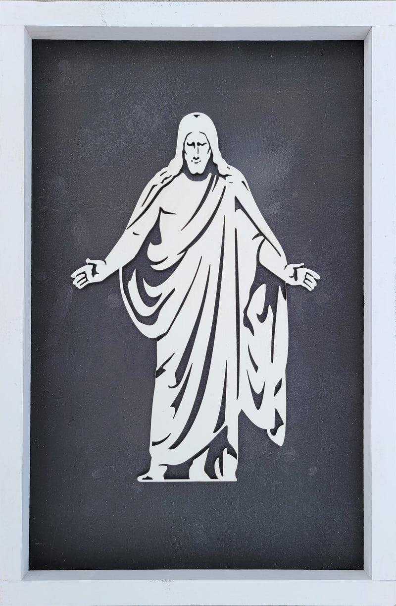 Framed Christus Wall Decor