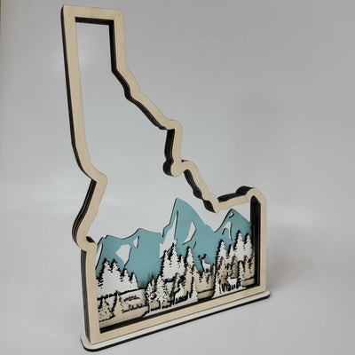 Idaho Elk Wildlife State Sign