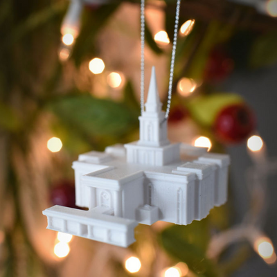 Orlando Florida Temple Christmas Ornament