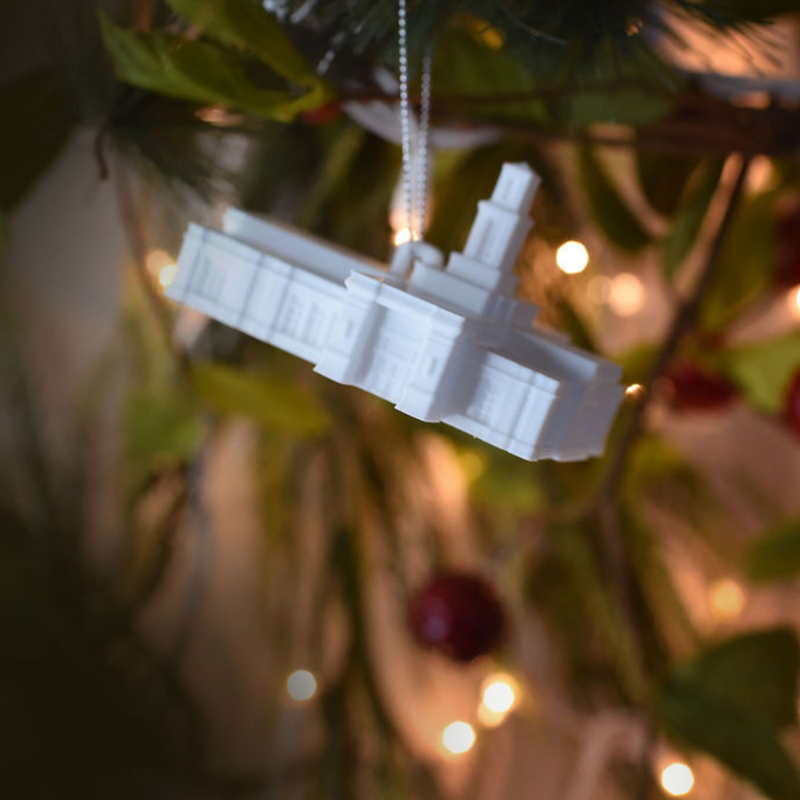 Baton Rouge Louisiana Temple Christmas Ornament