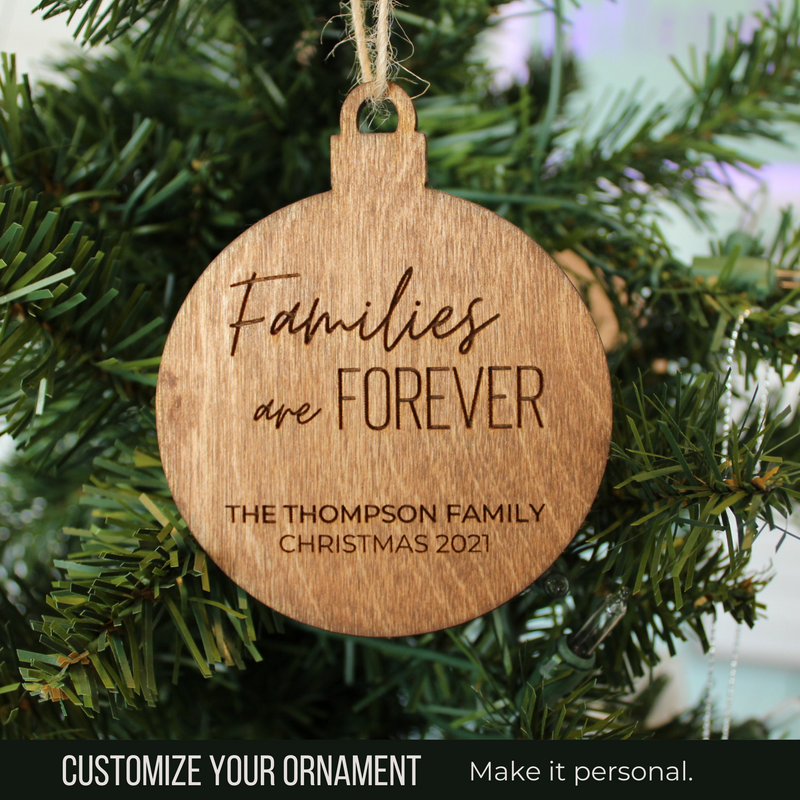 Wooden Temple Ornament Custom Inscription