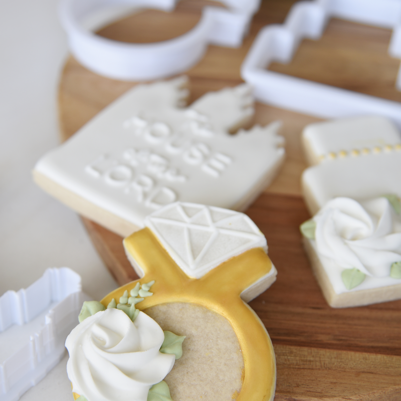 Wedding Cookie Cutter Set
