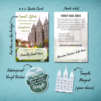 Temple Themed Ministering Gift Pack | Ministering Made Easy Kit