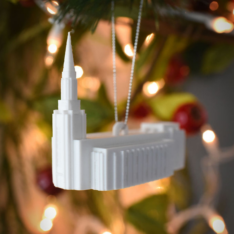 Twin Falls Idaho Temple Christmas Ornament