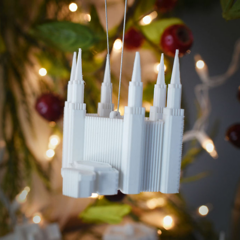 Washington DC Temple Christmas Ornament