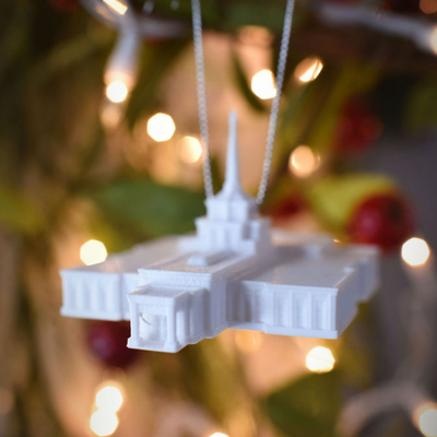 Billings Montana Temple Christmas Ornament