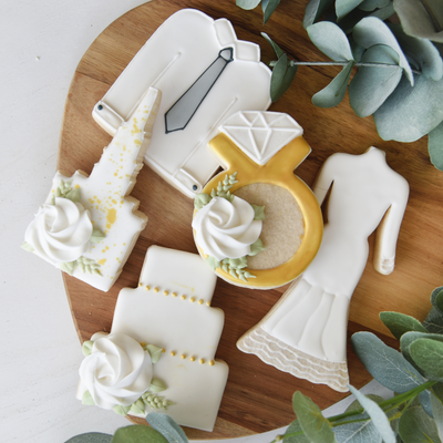 Wedding Cookie Cutter Set