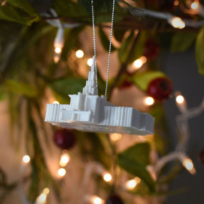Denver Colorado Temple Christmas Ornament