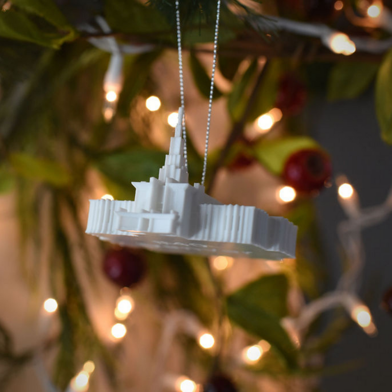 Denver Colorado Temple Christmas Ornament
