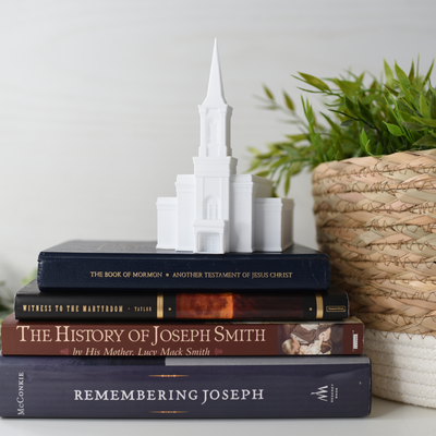 Star Valley Wyoming Temple Replica Statue - Tiny 3D Temples