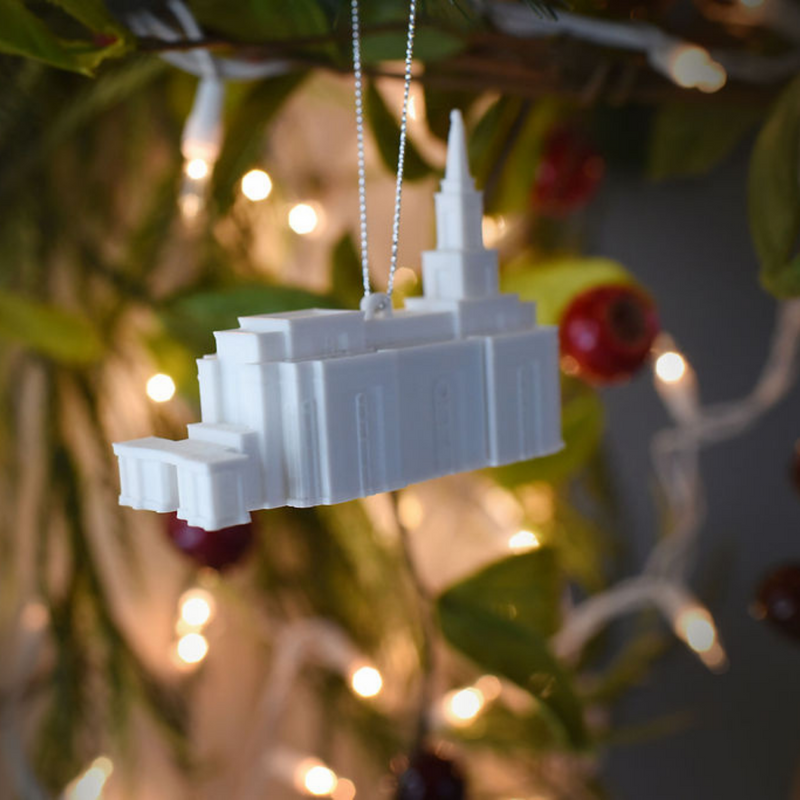 Guayaquil Ecuador Temple Christmas Ornament