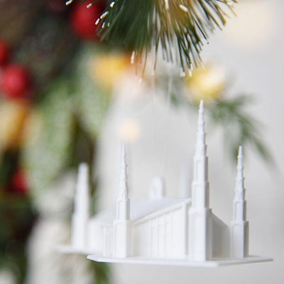 Boise Idaho Temple Christmas Ornament