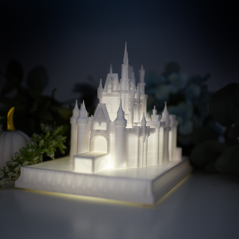 Cinderella Castle Music Night Light