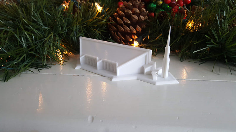 Frankfurt Germany Temple Replica Statue - Tiny 3D Temples