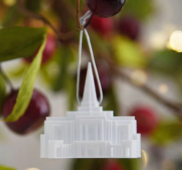 Gilbert Arizona Tiny Temple Christmas Ornament