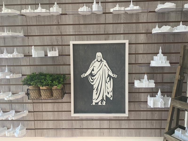 Framed Christus Wall Decor